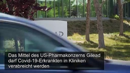 Corona-Patienten dürfen in USA mit Remdesivir behandelt werden