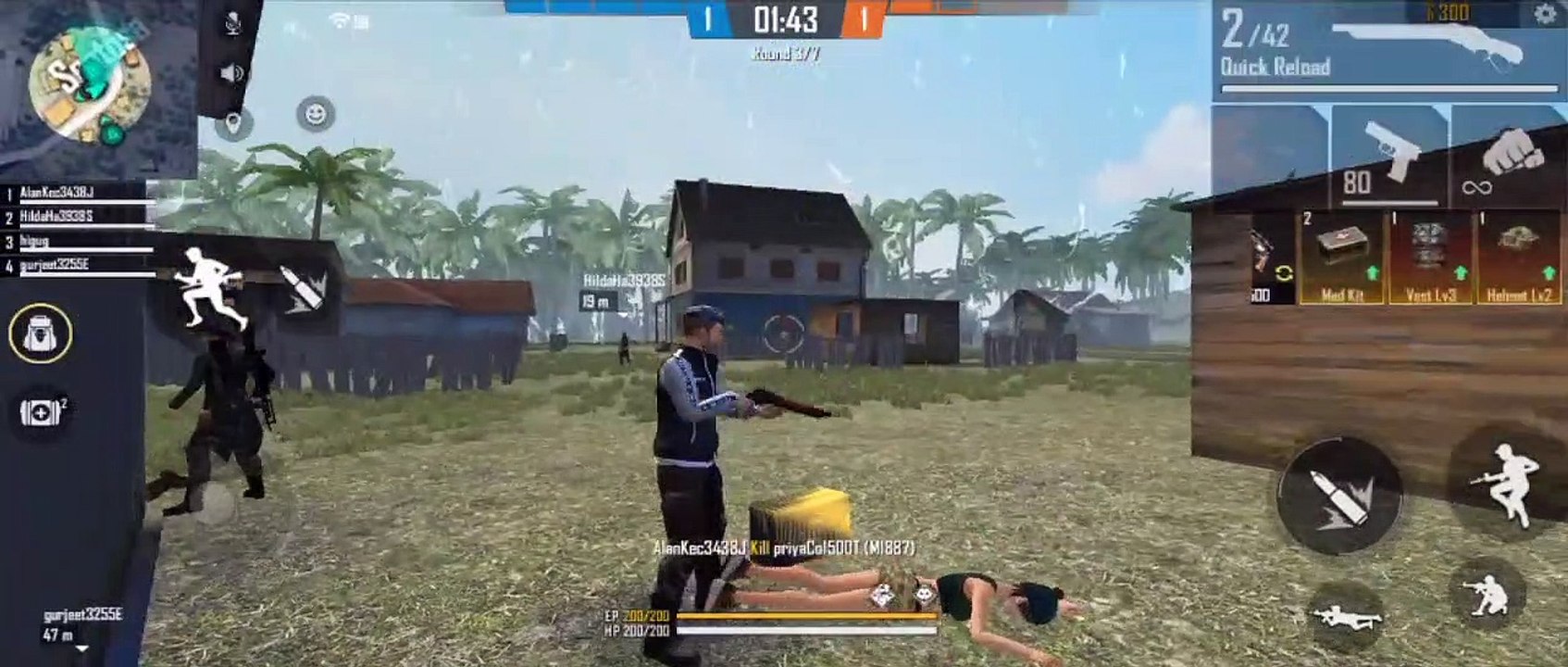 Gareena free fire .......... He'd shot of the day and I will be in the day