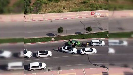 Trafikte tartıştığı kadınlara sopayla saldırarak darp etti