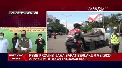 Ridwan Kamil: 60.000 Pekerja di Jabar Kena PHK