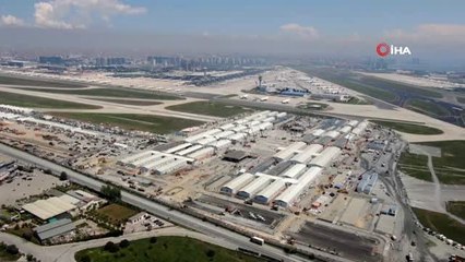 Yeşilköy hastanesine ilk ofis malzemeleri geldi