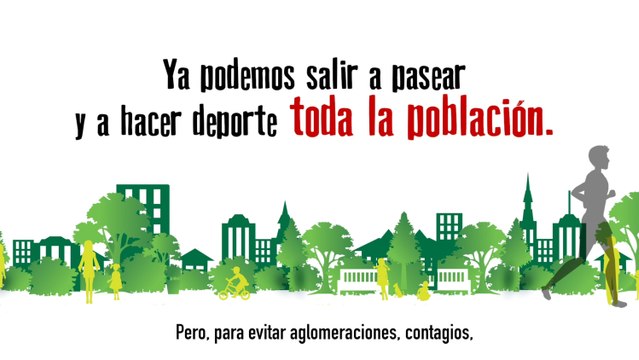 Estas son las franjas horarias para la salida de la población