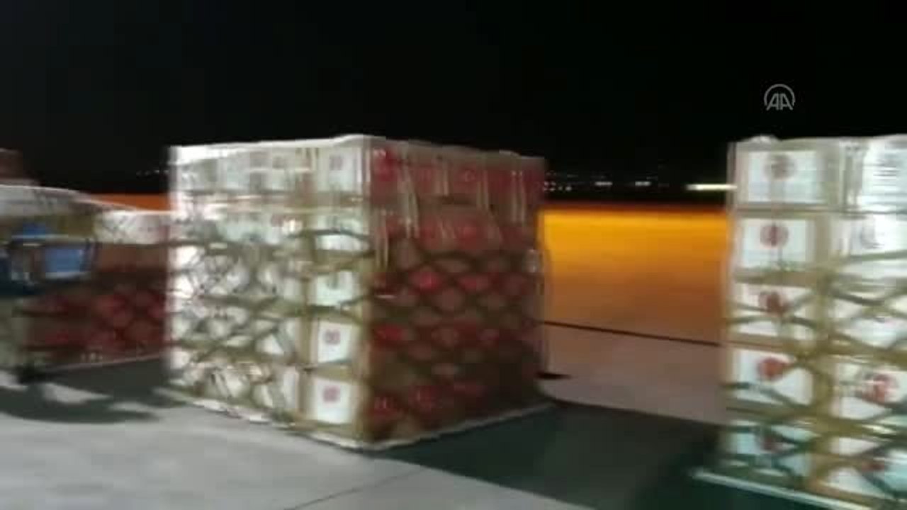 Türkiye'den gönderilen tıbbi yardım Somali'ye ulaştı