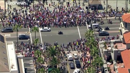 Donald Trump homenageia os trabalhadores que combatem o inimigo invisível