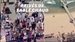Des milliers de Californiens manifestent contre la fermeture d'une plage