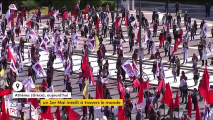 Un 1er mai inédit à travers le monde