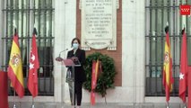 Minuto de silencio en el Acto Institucional de la Comunidad de Madrid