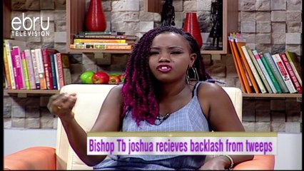 Bishop Tb Joshua Receives Backlash From Tweeps