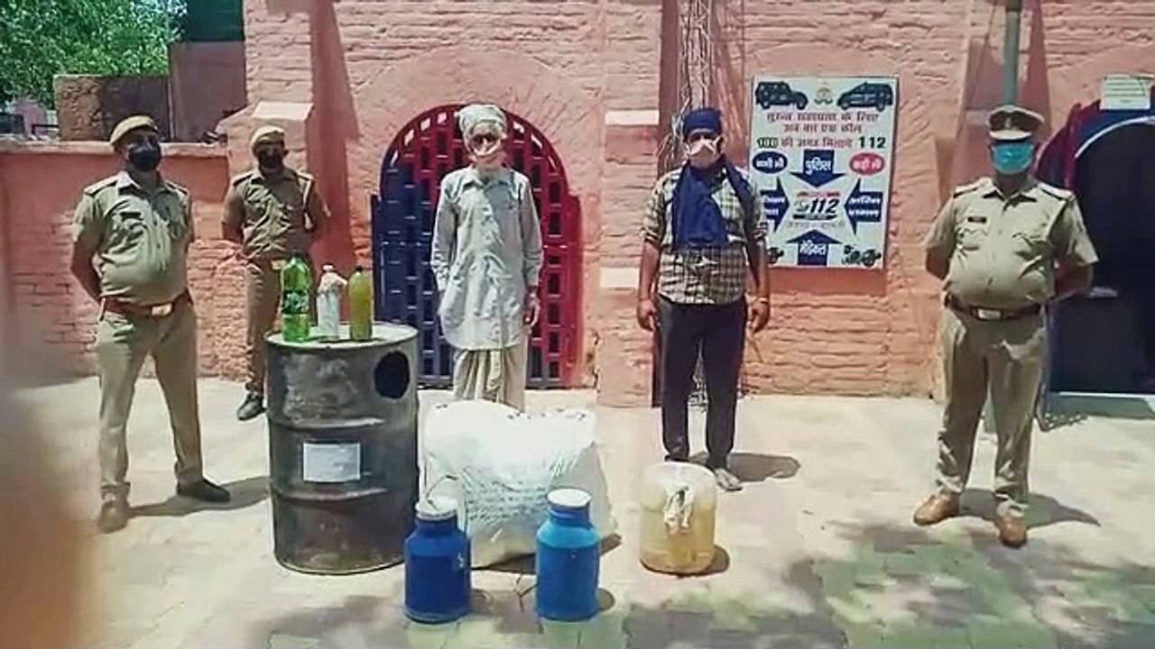 झिंझाना: पुलिस ने 2 शराब तस्कर किए गिरफ्तार, शर...