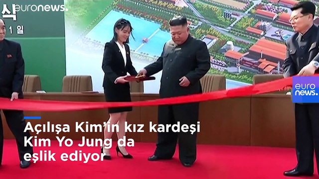Öldü denilen Kuzey Kore lideri Kim Jong-Un fabrika açtı