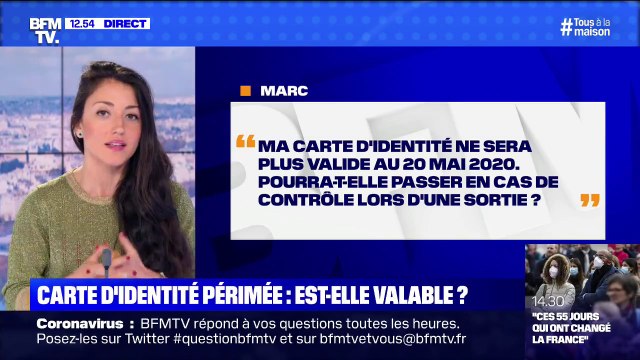 Ma carte d'identité arrive à expiration, sera-t-elle quand même valable ? BFMTV vous répond