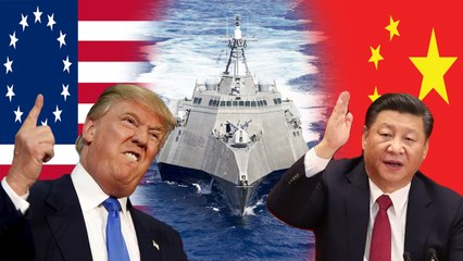 அமெரிக்க போர் கப்பலை விரட்ட ஜெட்களை அனுப்பிய சீனா