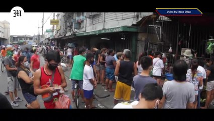 WATCH: Situation at Pritil Market in Tondo, Manila