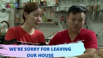 WE'RE SORRY FOR LEAVING OUR HOUSE