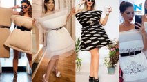 #ShoppingBagChallenge is making netizens create dazzling outfits from bags, seen yet?