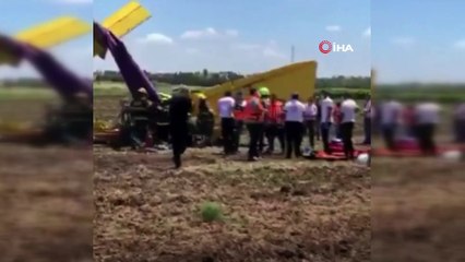 - İsrail'de küçük uçak düştü: 1 ölü, 1 yaralı