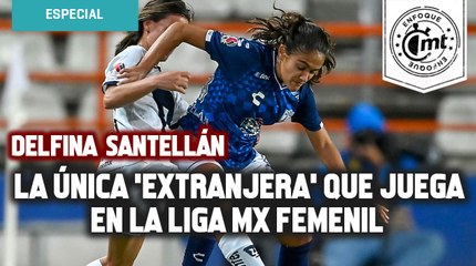 Delfina Santellán, la única 'extranjera' que juega en la Liga MX Femenil