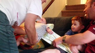 Funny Siblings First Meeting Newborn Baby