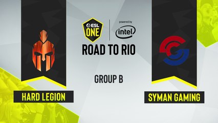CSGO - Syman Gaming vs. Hard Legion Esports [Dust2] Map 2 - ESL One Road to Rio - Group B - CIS