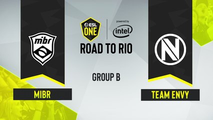 CSGO - MIBR vs. Team Envy [Dust2] Map 1 - ESL One Road to Rio - Group B - NA