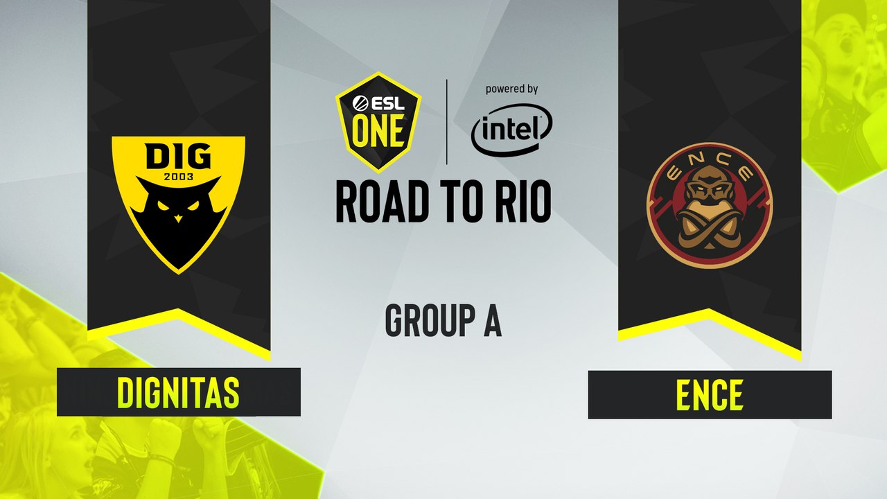 CSGO - Dignitas vs. ENCE [Overpass] Map 3 - ESL One Road to Rio - Group A - EU