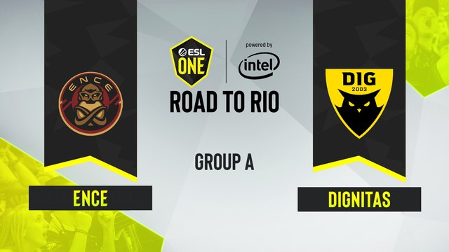 CSGO - Dignitas vs. ENCE [Train] Map 2 - ESL One Road to Rio - Group A - EU
