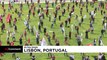 500 union activists gather for May Day in Lisbon amid global pandemic