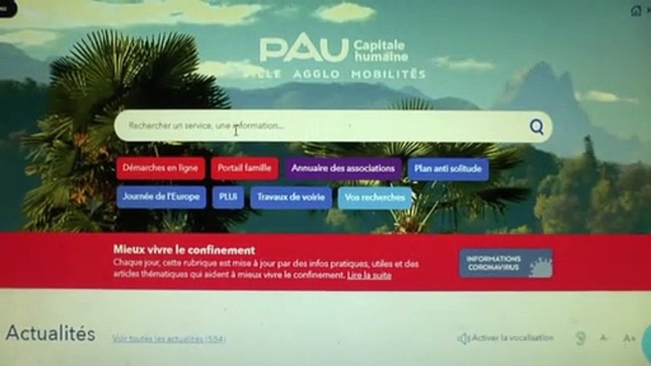 LES LETTRES DE MICHOU64 W-D.D. - 28 AVRIL 2020 - PAU - LE SITE INTERNET D'ENSEMBL' ET DE L'ÉCOLES DES BEAUX ARTS DE PAU