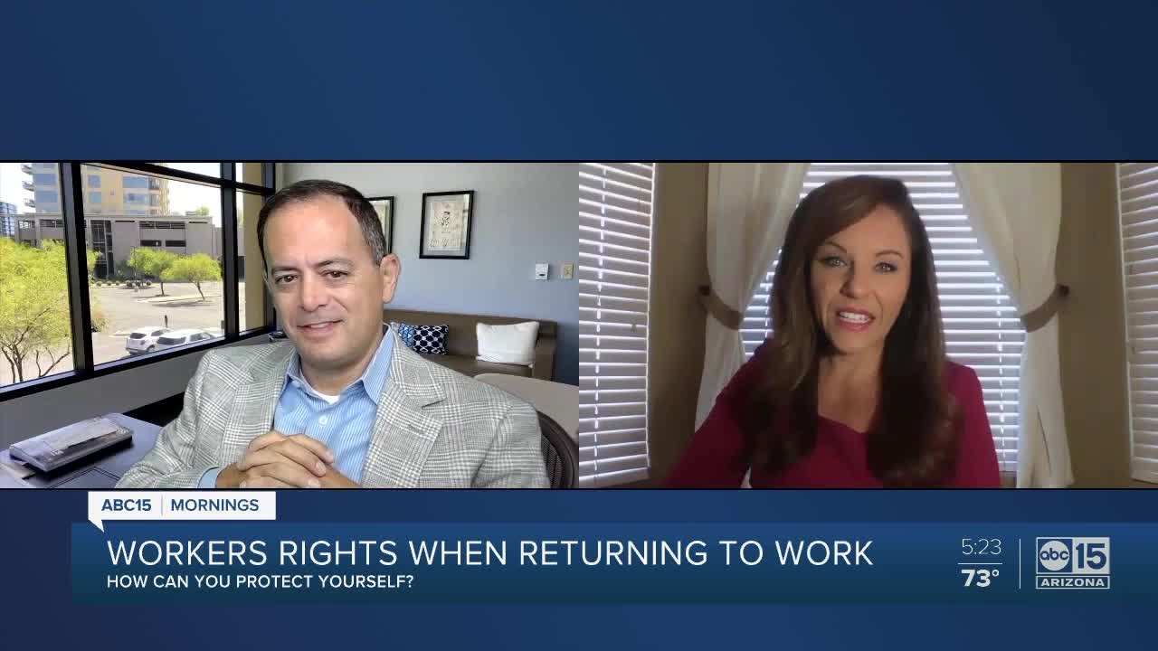Workers rights when returning to work