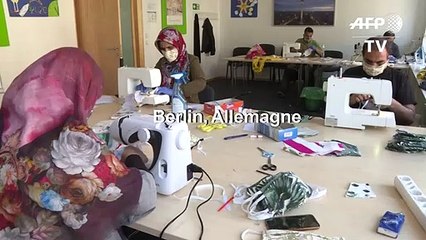 En Allemagne, des migrants solidaires dans la lutte contre le virus