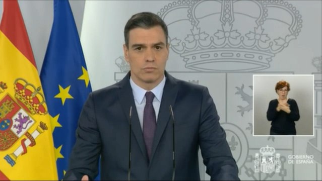 Sánchez pedirá al Congreso la cuarta prórroga del estado de alarma