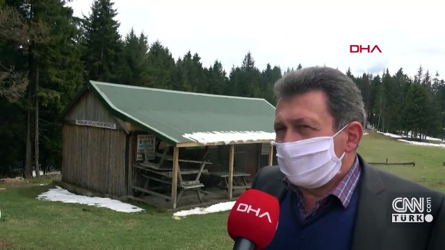Boz ayı alabalık tesisine dadandı