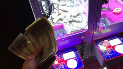WON CA$H MONEY FROM MINI CLAW MACHINE! _ JOYSTICK