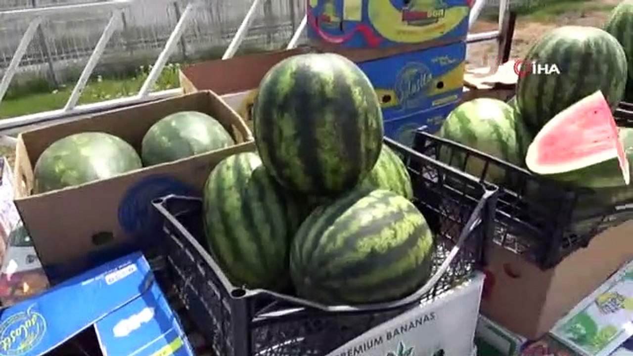Karpuzun kilosu 6 lira olunca dilim dilim satılmaya başlandı