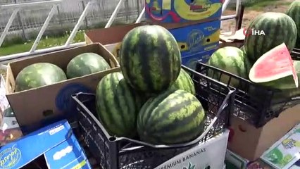 Karpuzun kilosu 6 lira olunca dilim dilim satılmaya başlandı