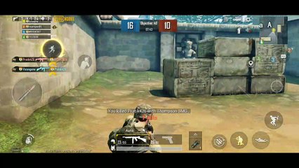 PUBG Mobile Game Play | 16 Kills | TDM Game Play | Thompson SMG |