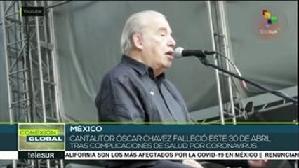 La música mexicana está de luto, falleció el cantautor Óscar Chávez