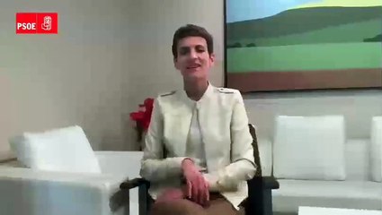 Discurso político de María Chivite desde el Palacio de Navarra