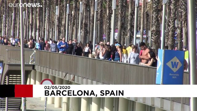 Coronavirus: Spain allows outside walks and individual exercise