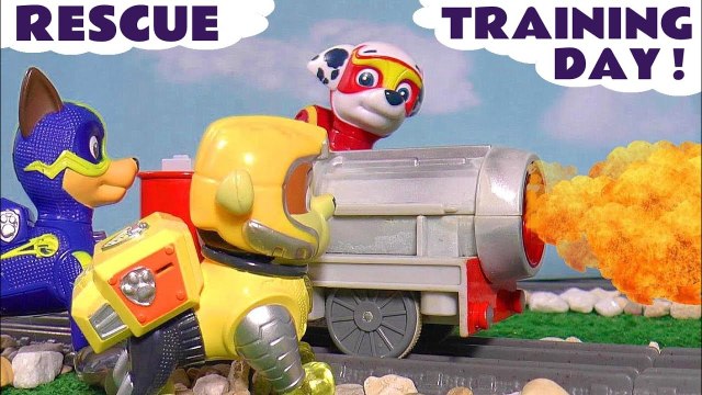 Paw Patrol Mighty Pups Training Day Rescue with Funny Funlings and Thomas and Friends in this Full Episode English Toy Story for Kids from a Family Channel