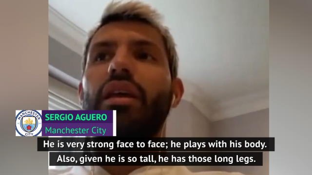 Van Dijk 'so smart' at defending - Sergio Aguero