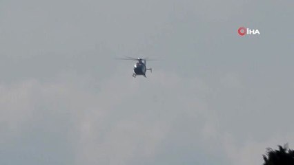 Acil hasta için tarlaya inmek isteyen ambulans helikoptere tarla sahipleri izin vermedi