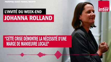 Johanna Rolland : “Cette crise démontre la nécessité d’une marge de manoeuvre locale"