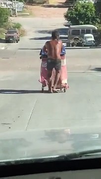 Lui il a la plante des pieds plus solide qu'une semelle de chaussures