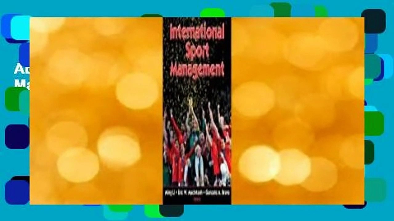 About For Books  International Sport Management  For Free