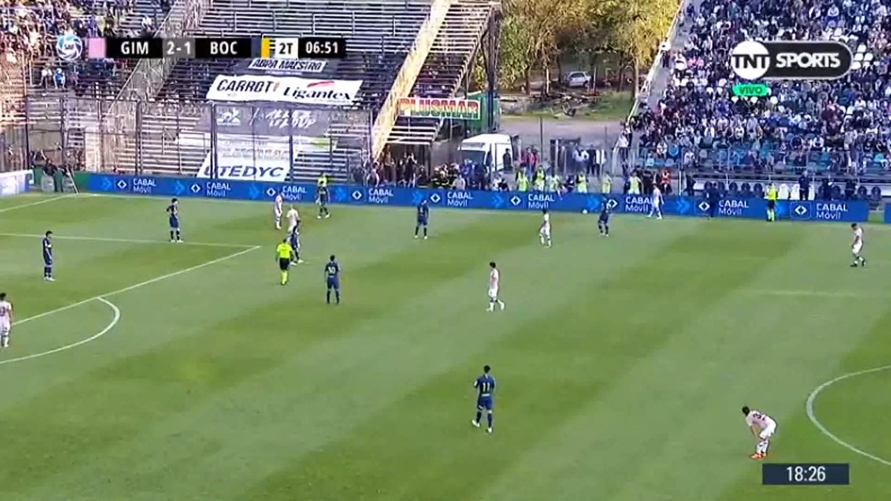 Superliga Argentina 2018 2019 Gimnasia vs Boca Segundo tiempo