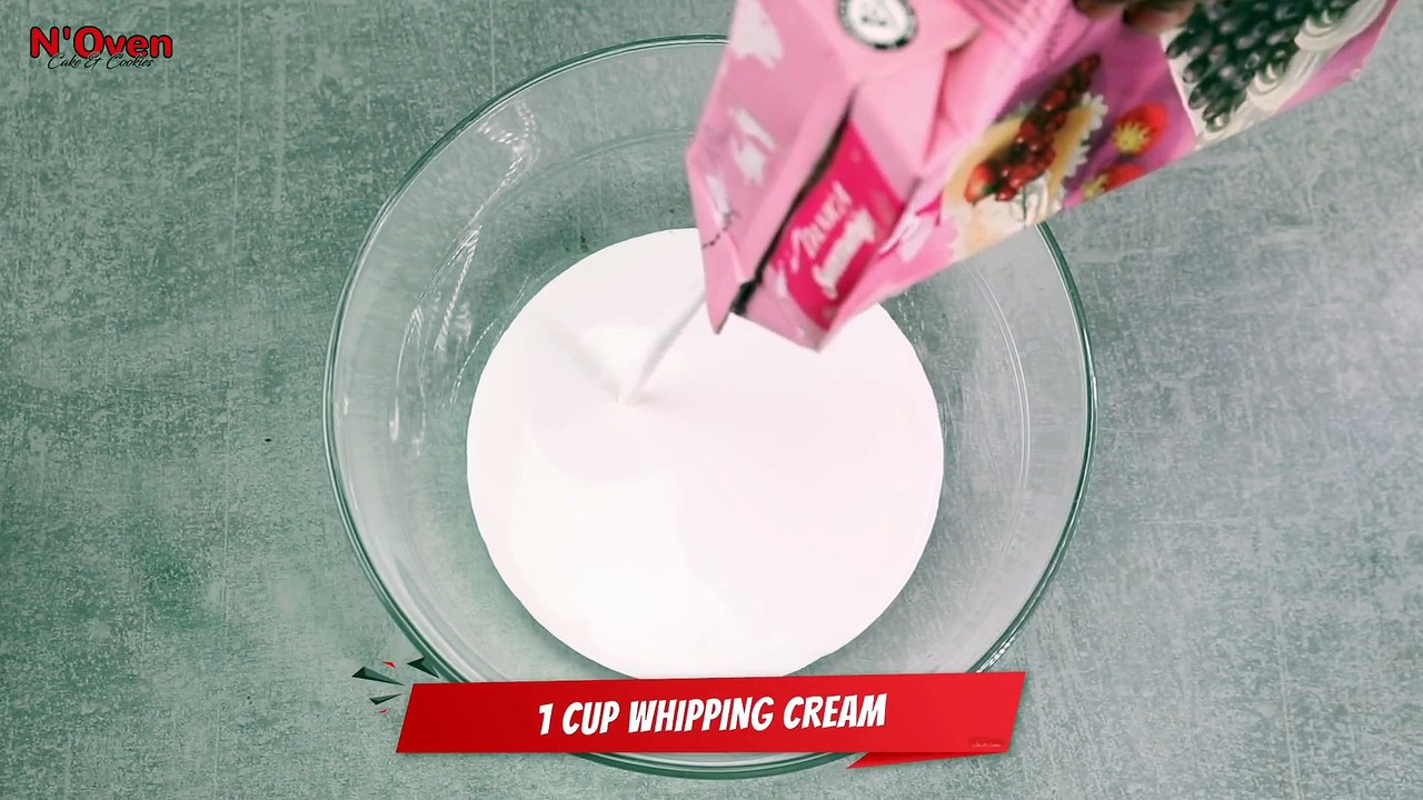 NO BAKE ICE CREAM CAKE RECIPE _ ICE CREAM SLICE CAKE _ EGGLESS & WITHOUT OVEN