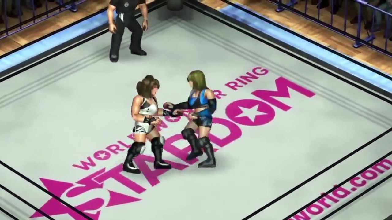 Mayu Iwatani's post-match mic performance in Fire Pro Wrestling World-VHAZ7JlSwGE