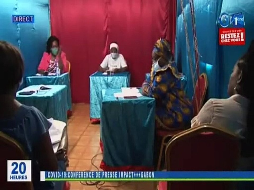 RTG / Covid 19 - Conférence de presse de la plateforme Impact+++ Gabon qui s’engage à lutter contre la propagation du coronavirus