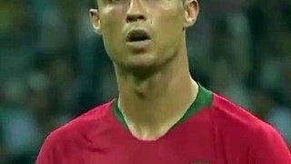 Cristiano ronaldo tha epic free kick goal against spain In opening match of the 2018 FIFA World Cup